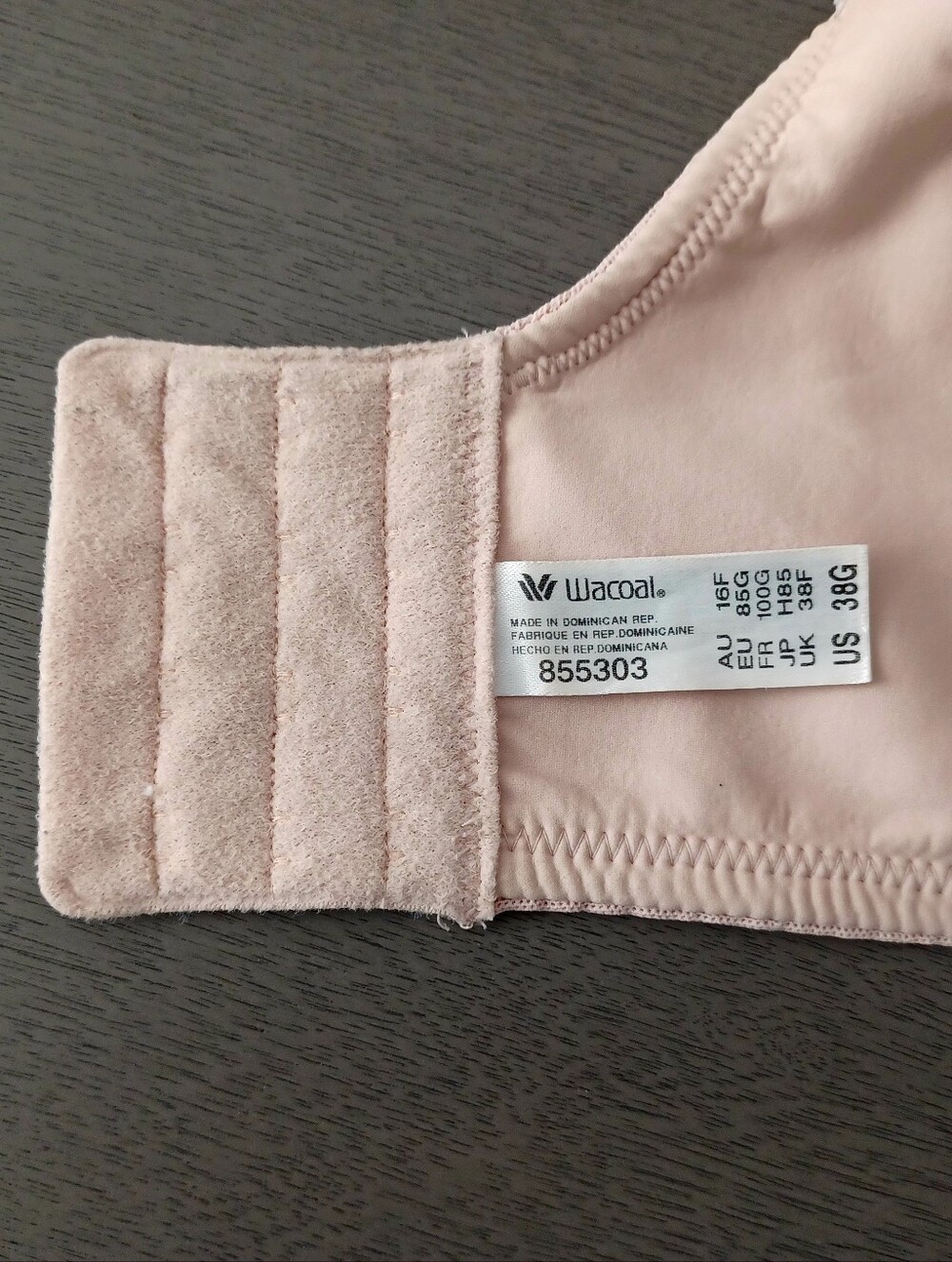 Wacoal Back Appeal Underwire Bra, Size 38G - Picture 15 of 16